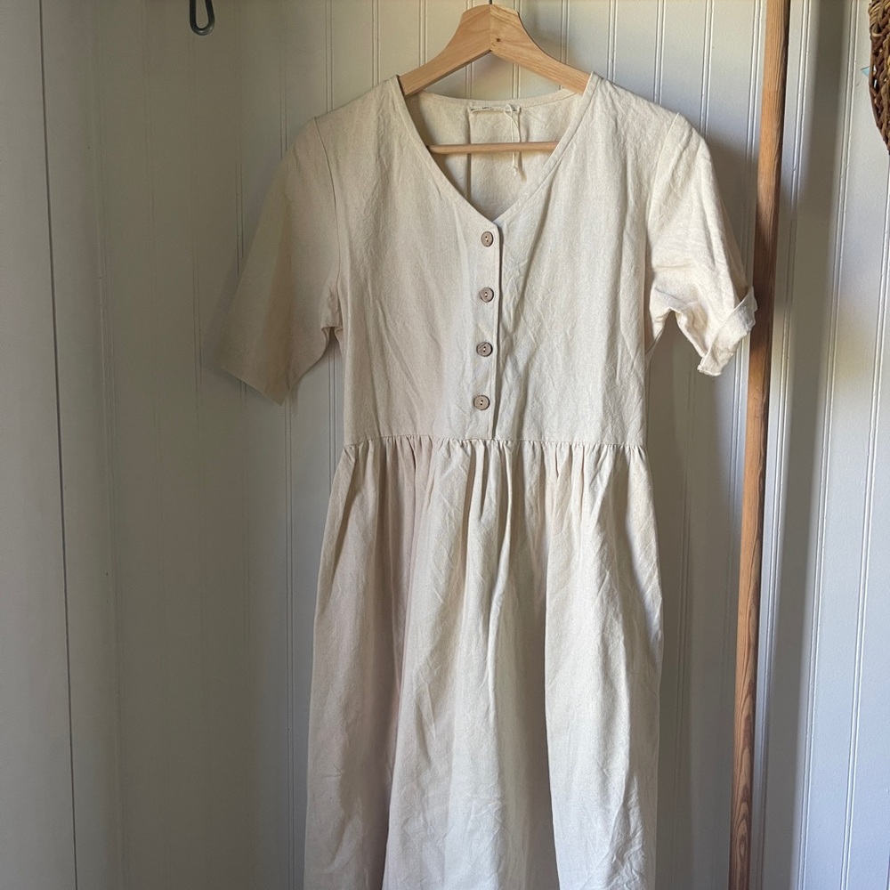 Little Cottonwood Cream Canvas Top